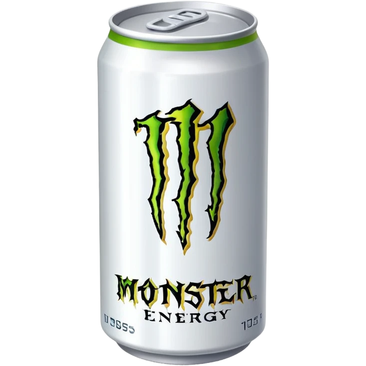مونستر بيضاء مشروب طاقة emoji