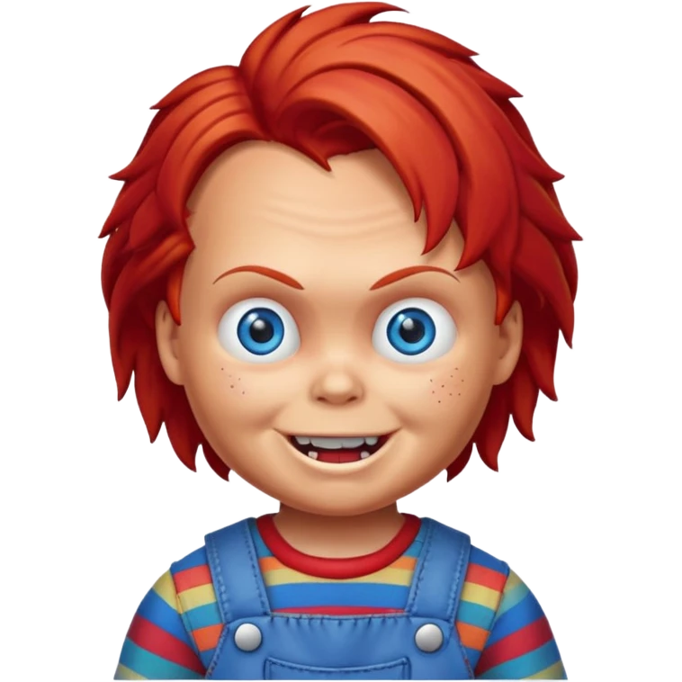 Un emojin de chuky emoji