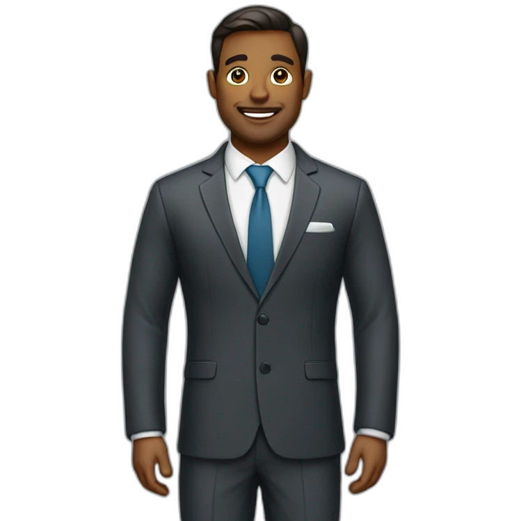 business man in 30s emoji