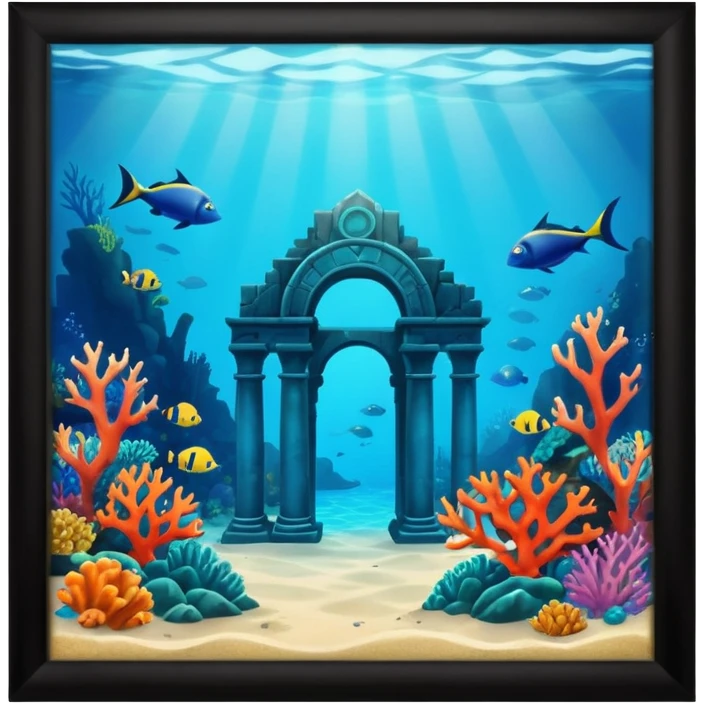 The Lost Island of Atlantis emoji