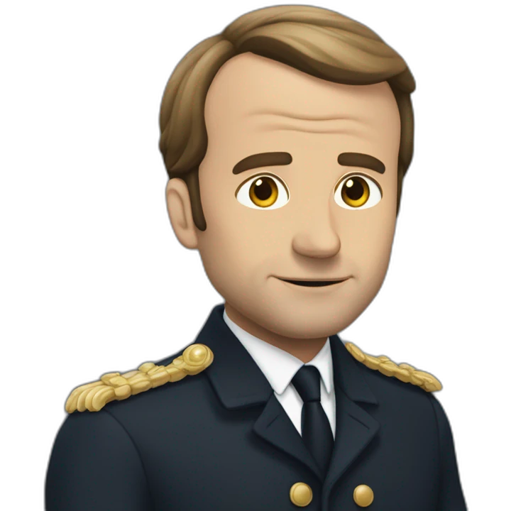 Macron qui dort emoji
