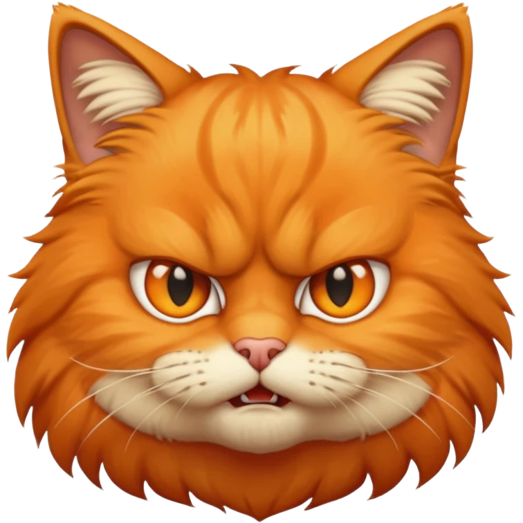Angry cat emoji