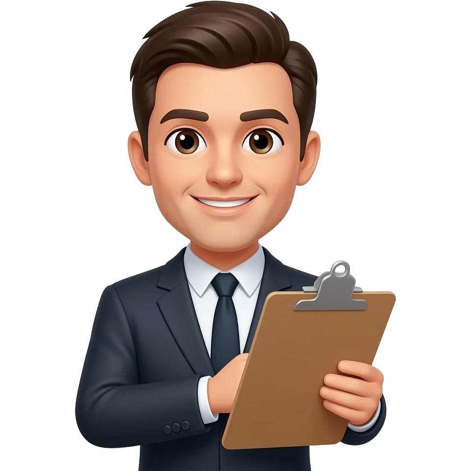 human with clipboard emoji