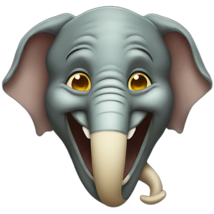 elephant god laughing emoji