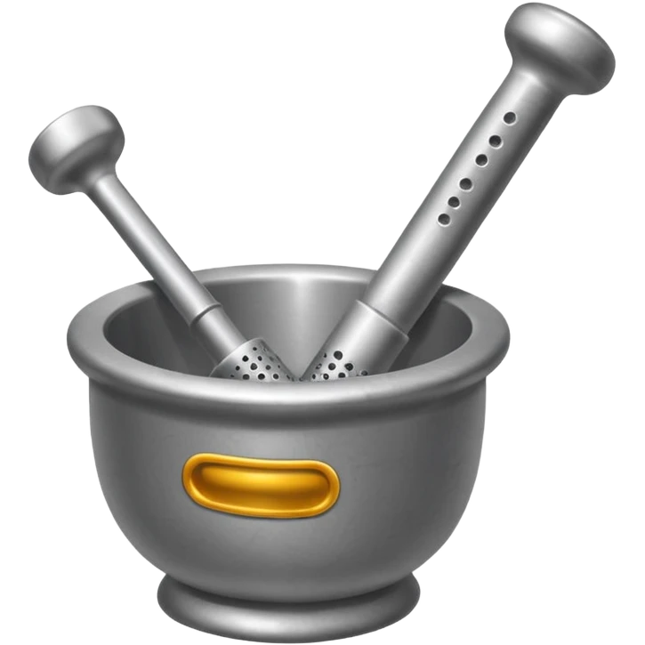 perforated pestle with a handle  emoji