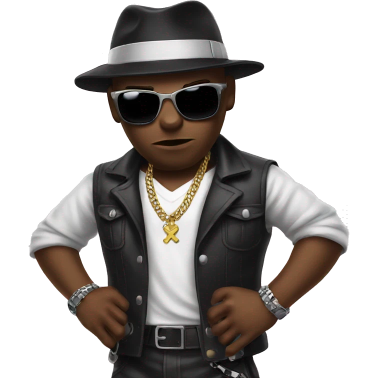 Hello kitty as a gangster  emoji