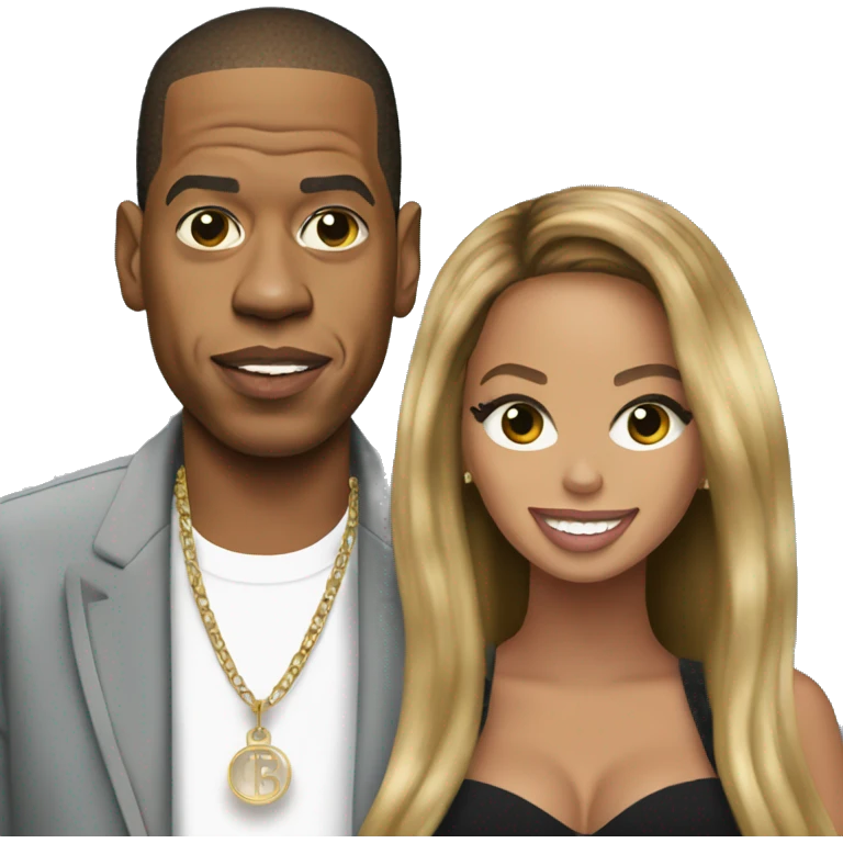 beyoncé and jay z emoji
