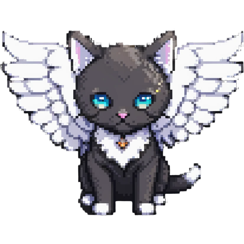 gato com asas emoji