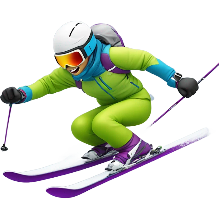 skier emoji