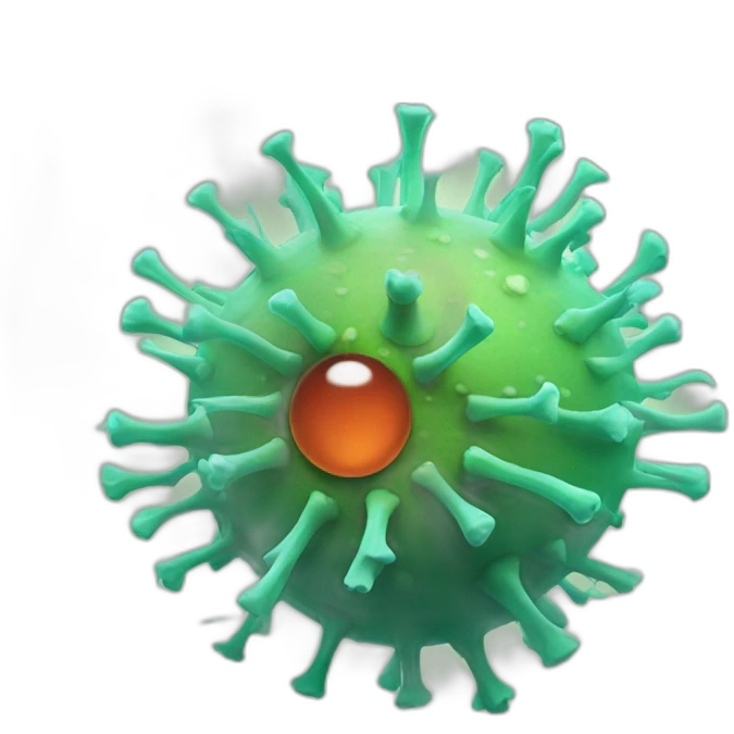 Corona virus emoji