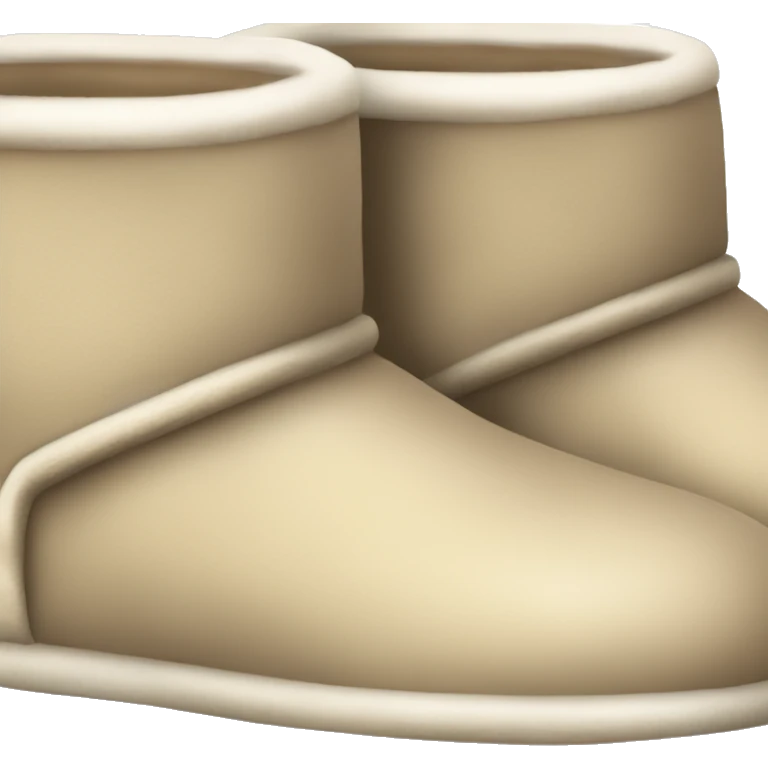 UGG slippers  emoji