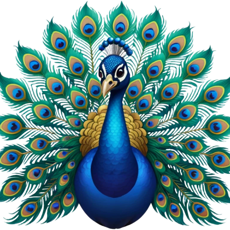 peacock
 emoji