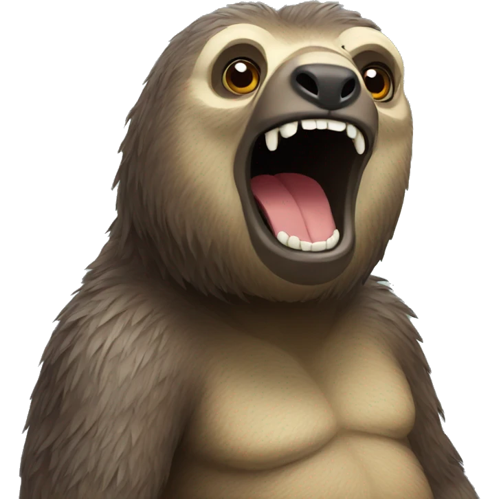 prehistoric giant sloth emoji