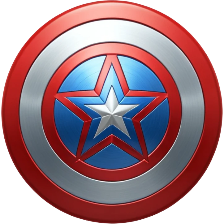 Captain America sheild emoji
