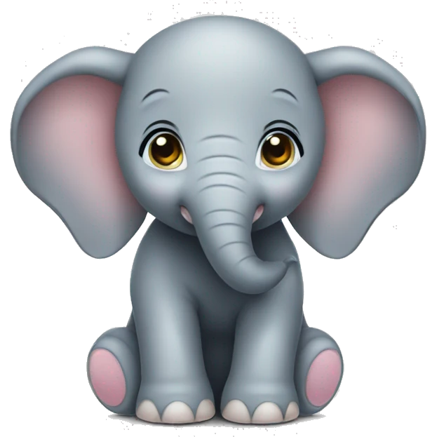 cute baby elephant emoji