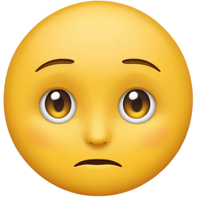 Emoji giving side eye emoji