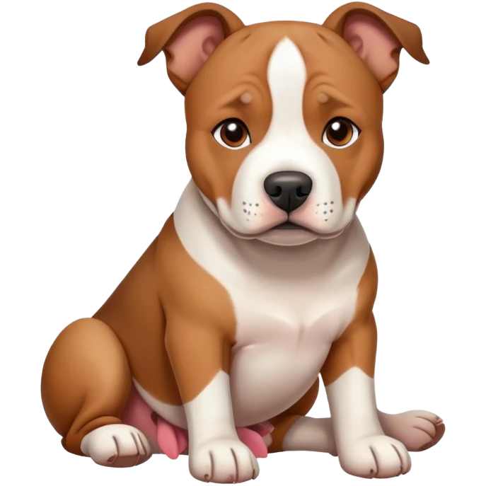 Amstaff dog emoji