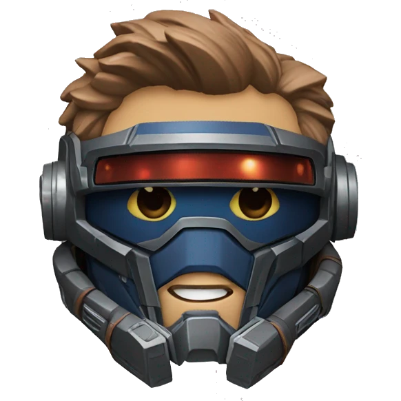 Starlord from guardians of the galaxY emoji