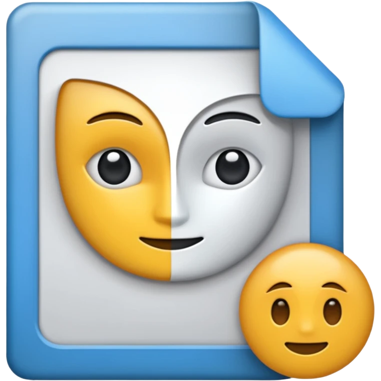 assurance document sans visage emoji