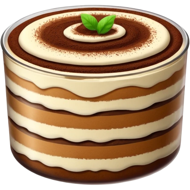 Tiramisu emoji