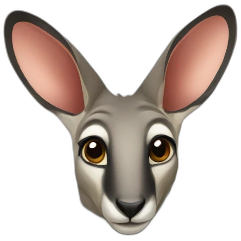 Wallaroo animal emoji