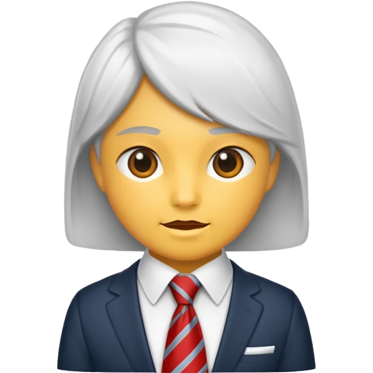 chita with tie emoji