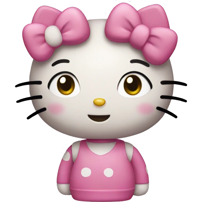 Hello kitty emoji