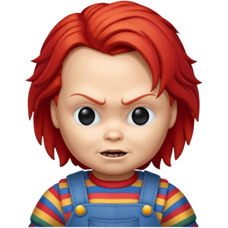 Un emojin de chuky emoji