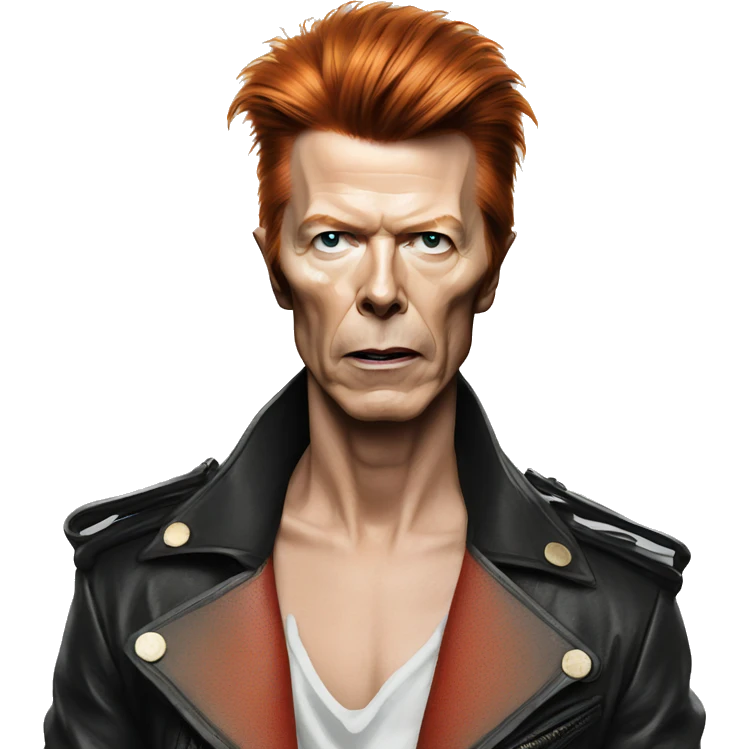 lightning david bowie emoji