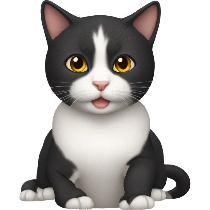 Gato negro  emoji
