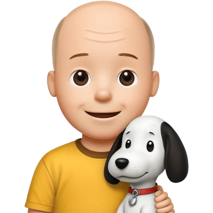 charlie brown and snoopy emoji