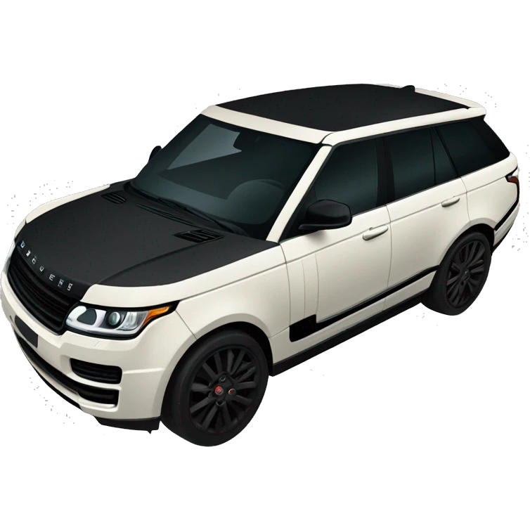 black rangerover emoji