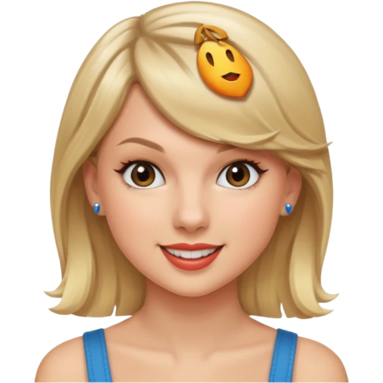 Taylor Swift smile emoji
