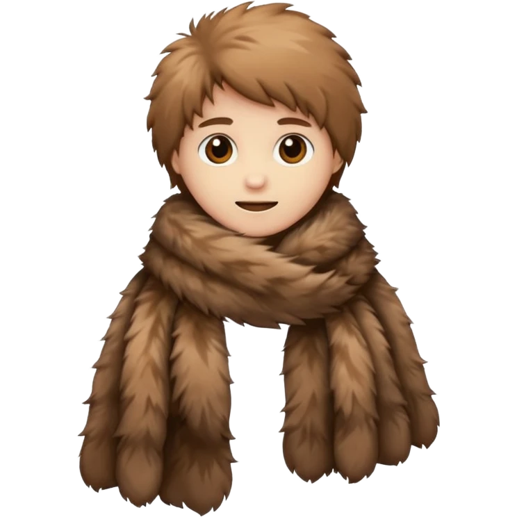 fur scarf emoji