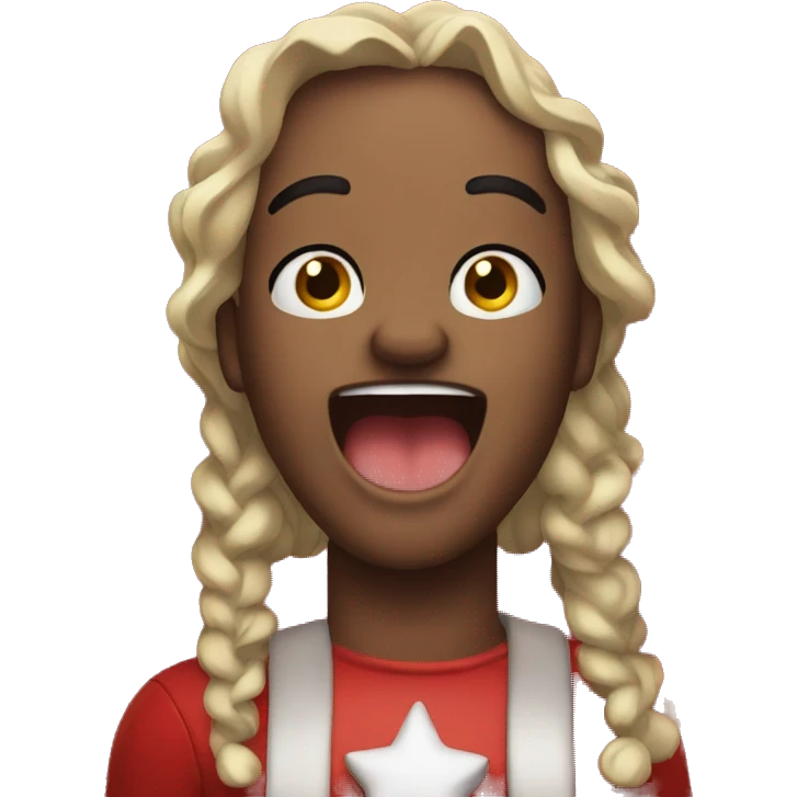 singing christmas songs emoji