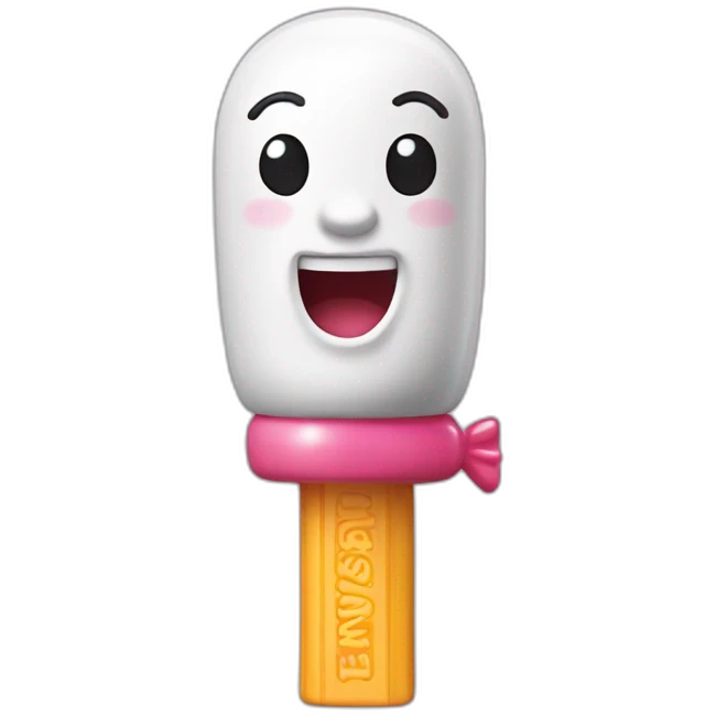 Candy pez dispenser emoji