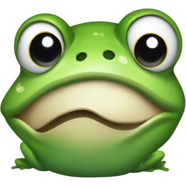 Mr frog crying emoji