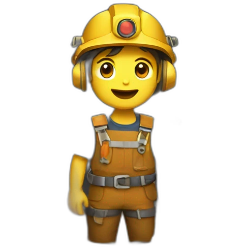 mountain mining gold shaft emoji