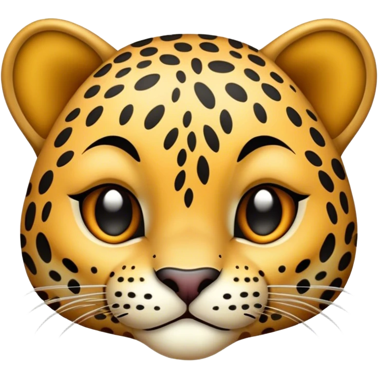make a cute score leopard emoji  emoji