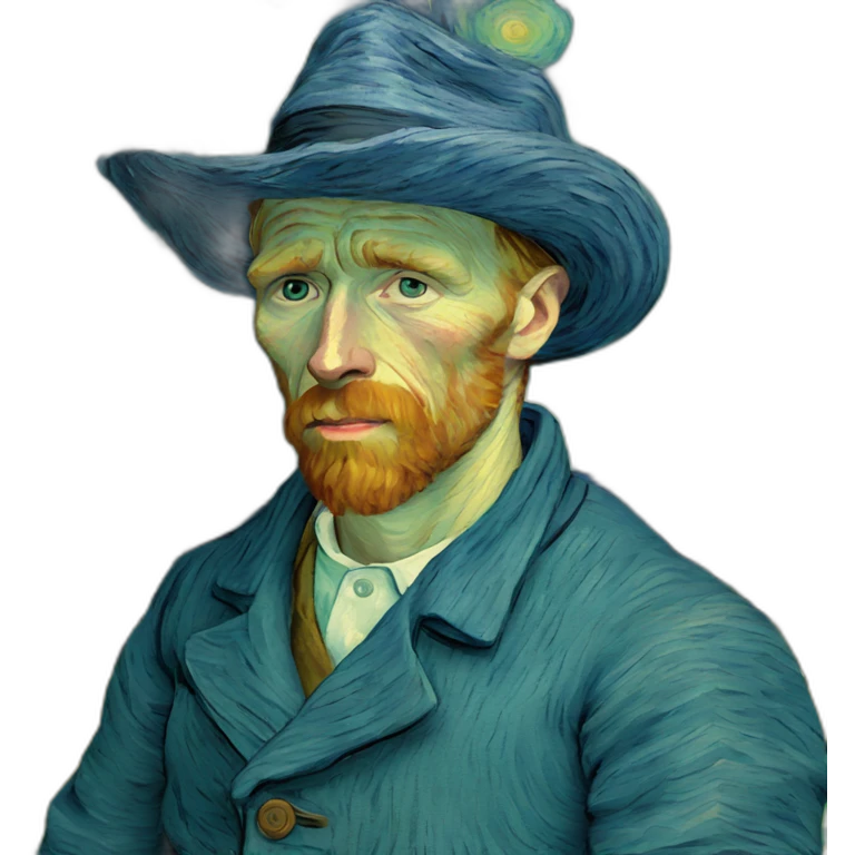 van-gogh-without-ear emoji