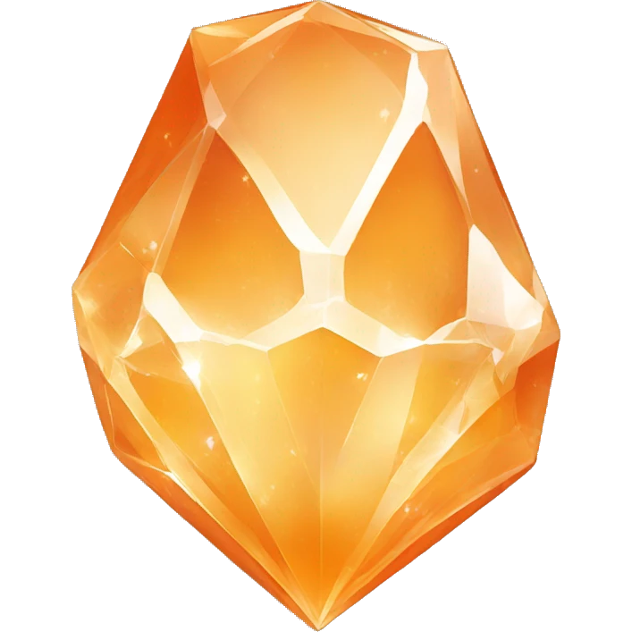 orange crystal emoji