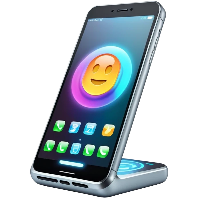 Hyper Futuristic phone emoji