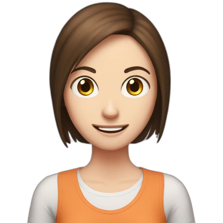 overly attached girlfriend emoji