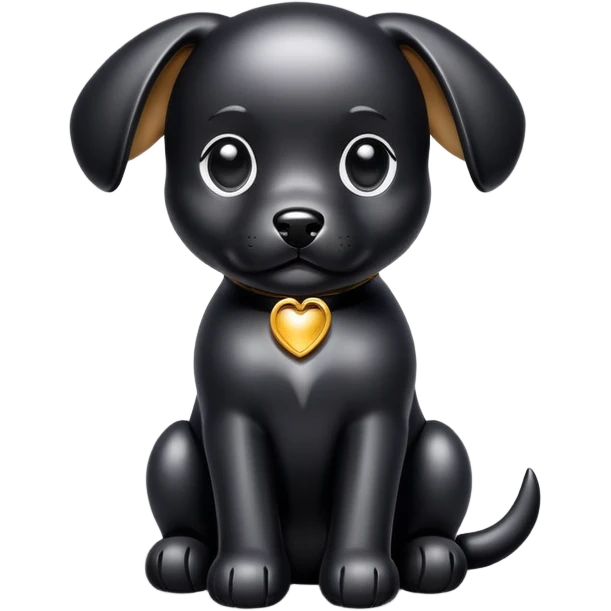 Latex puppy emoji