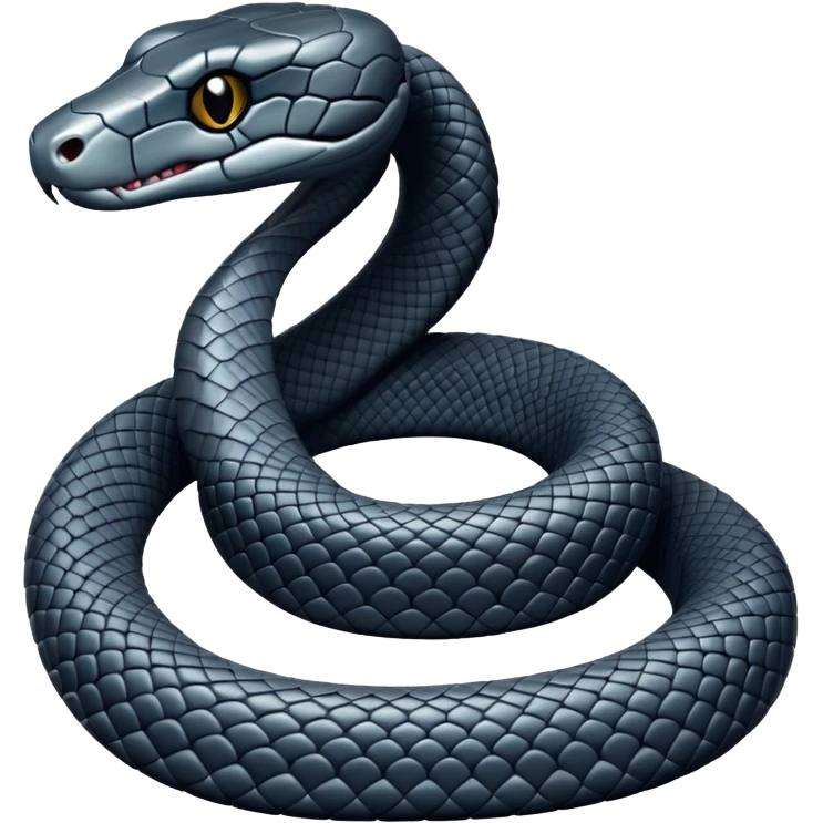 black mamba emoji