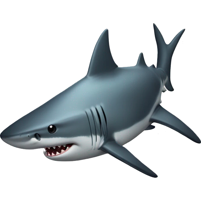 shark with topha mark "route-x" emoji