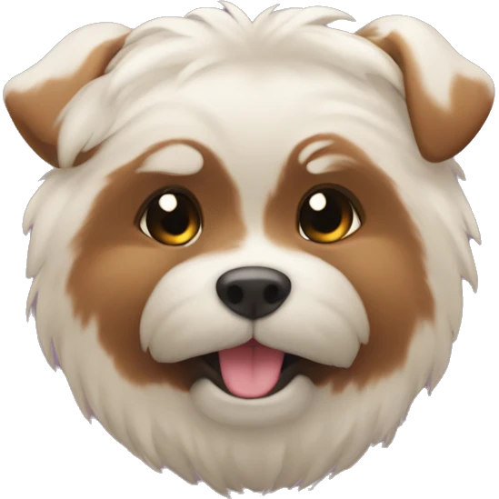 Pookie with a cute face emoji