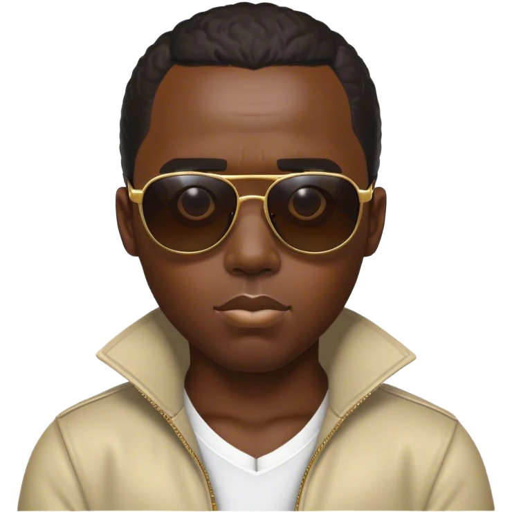 diddy wearing sun glasses  emoji