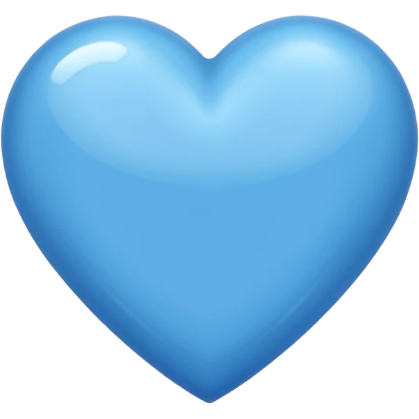 Cuore azzurro emoji