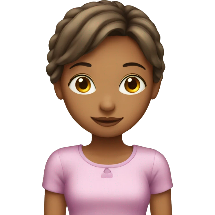 girl with a home  emoji